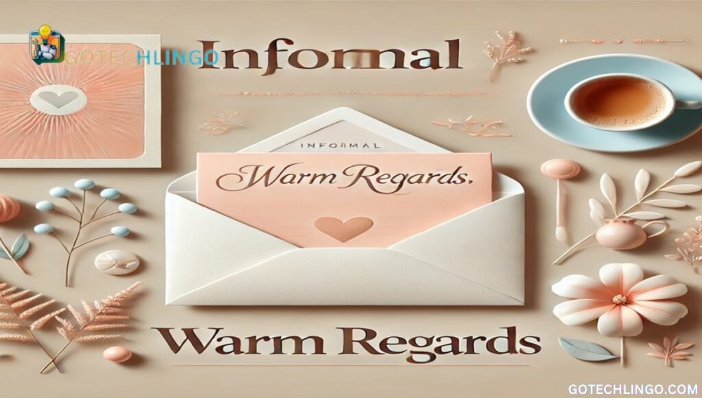 Informal Warm Regards