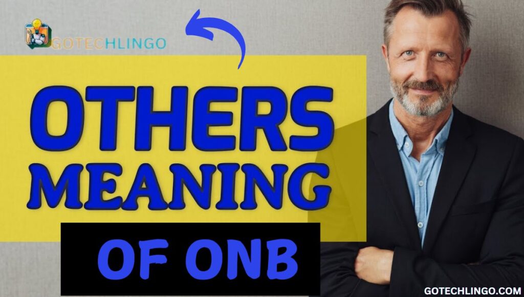 Other Meanings of ONB