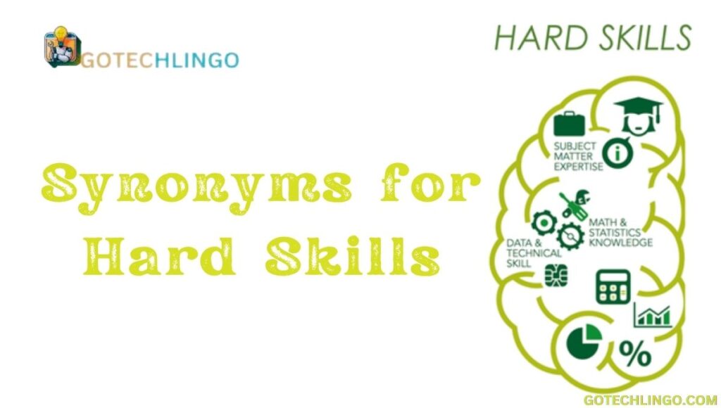 Synonyms for Hard Skills