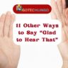 11 Other Ways to Say “Glad to Hear That”